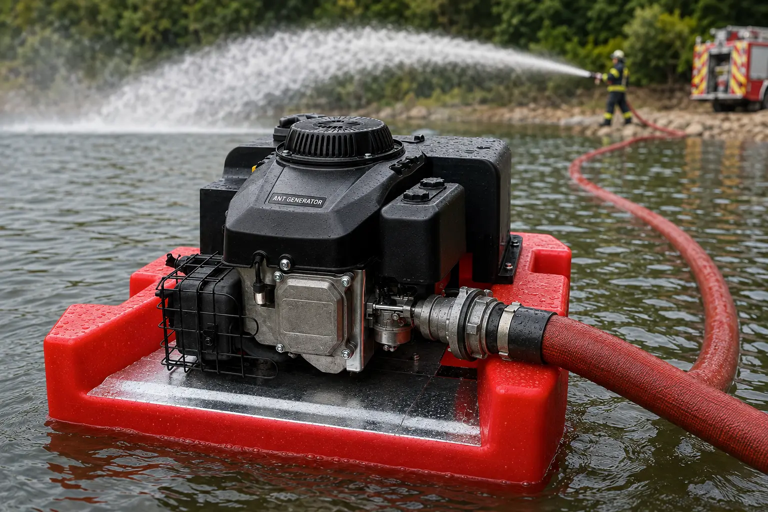 Fire Floating Boat Pump