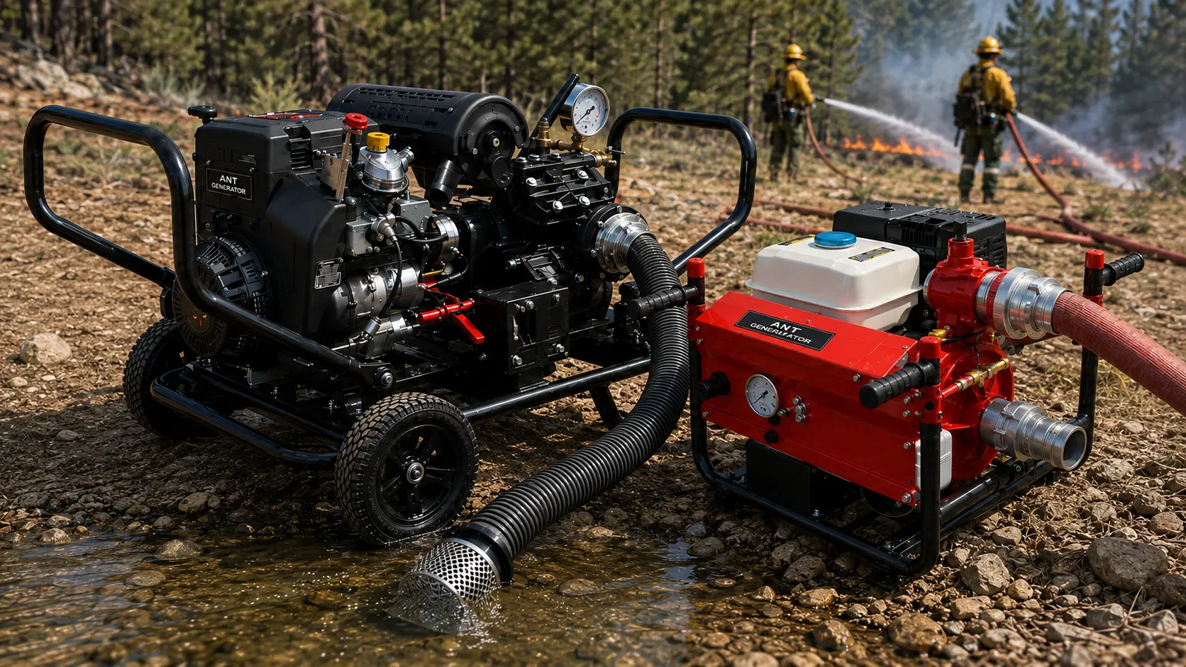 Forest Fire Fighting Water Pump