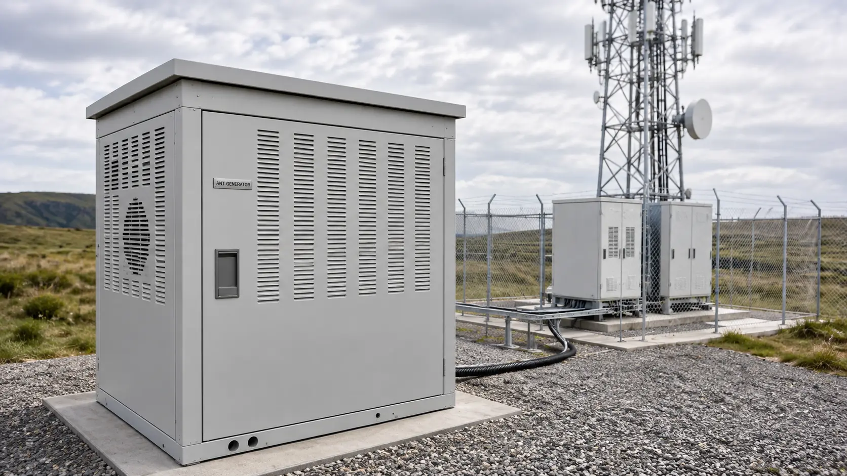 Silent DC Permanent Magnet Generator