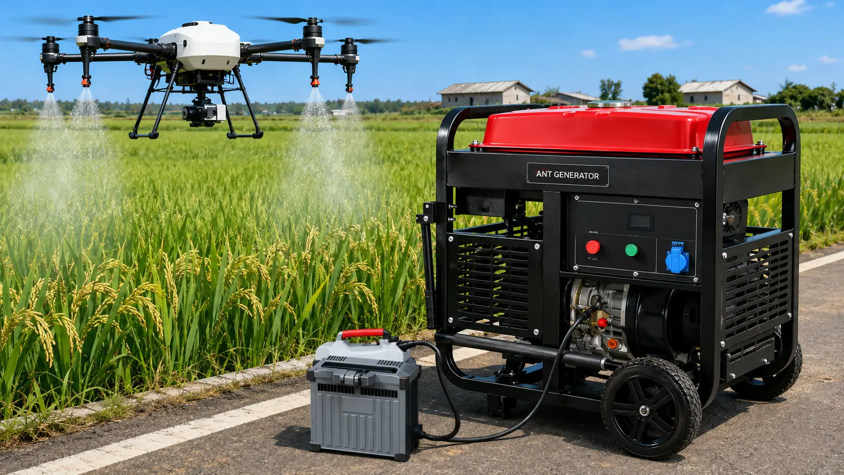 UAV Specific Open Diesel Generator